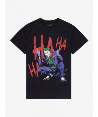 DC Comics Batman The Joker Laughing T-Shirt $12.14 T-Shirts