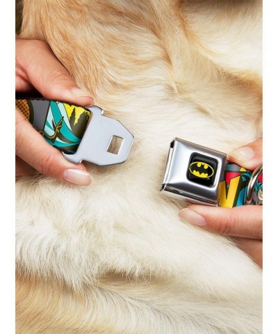 DC Comics Justice League Batman Dark Knight Seatbelt Buckle Pet Collar $9.21 Pet Collars