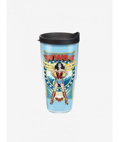 DC Comics Wonder Woman Retro 24oz Classic Tumbler With Lid $7.79 Tumblers