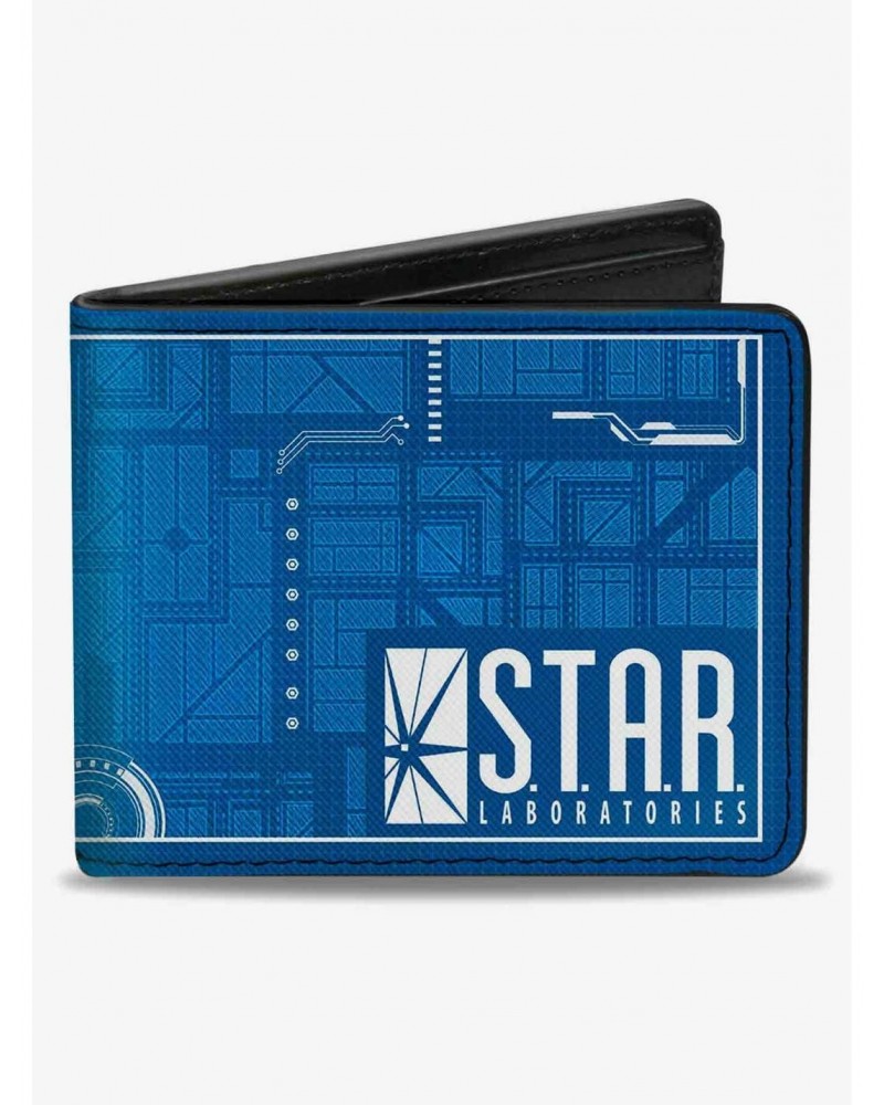 DC Comics The Flash Star Laboratories Circuitry Bifold Wallet $7.52 Wallets