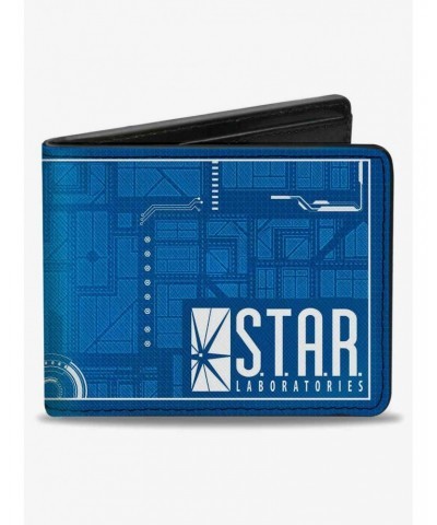 DC Comics The Flash Star Laboratories Circuitry Bifold Wallet $7.52 Wallets