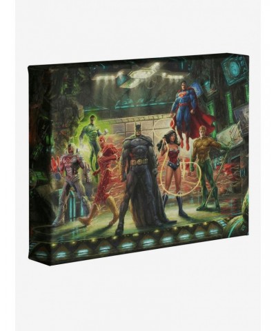 DC Comics The Justice League 8" x 10" Gallery Wrapped Canvas $20.37 Merchandises