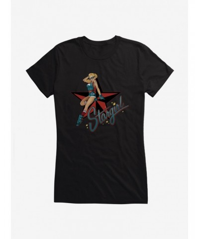 DC Comics Bombshells Meet Stargirl Girls T-Shirt $7.72 T-Shirts