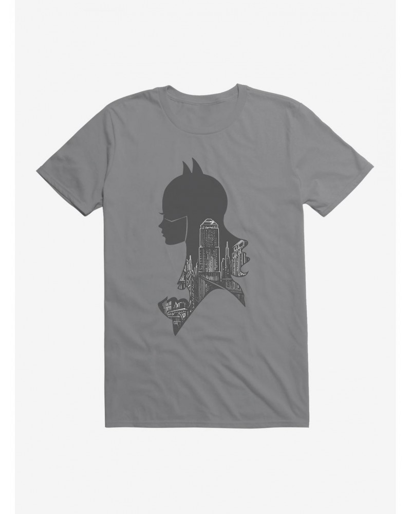 DC Comics Batman Batgirl City Silhouette T-Shirt $7.89 T-Shirts