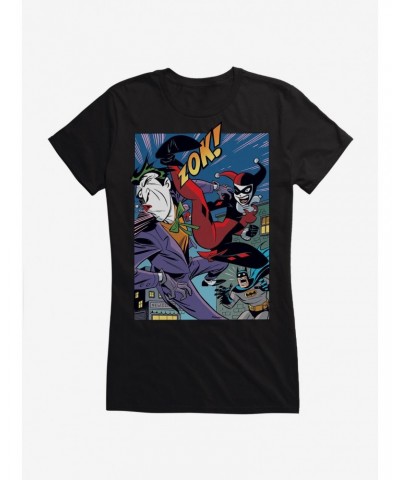 DC Comics Batman Harley Quinn Joker Kick Girls T-Shirt $11.95 T-Shirts