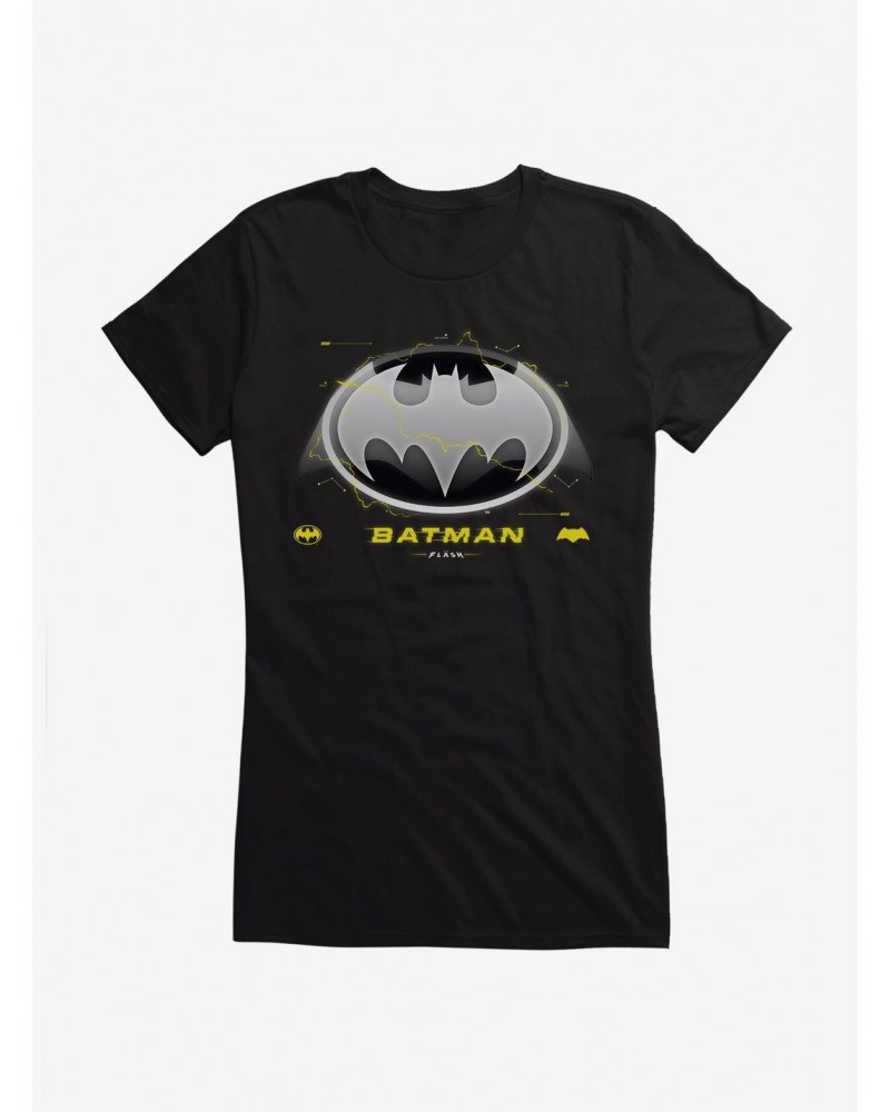 The Flash Batman Symbol Overlap Girls T-Shirt $9.71 T-Shirts