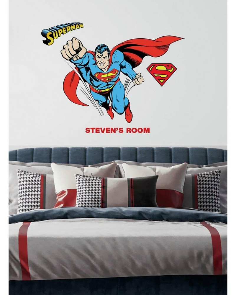 DC Comics Superman Alphabet Peel & Stick Giant Wall Decals $7.41 Decals