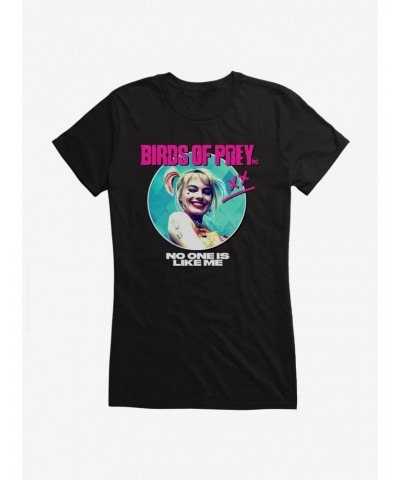DC Comics Birds Of Prey Harley Quinn No One Is Like Me Girls T-Shirt $11.70 T-Shirts