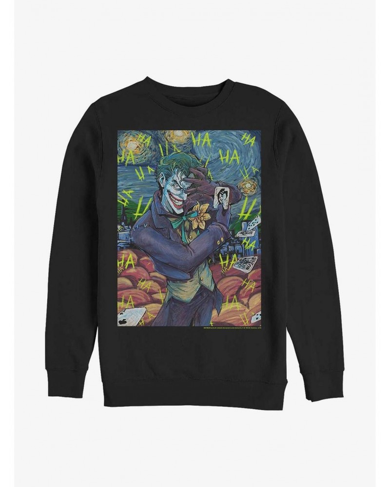 DC Comics Batman Joker Starry Sweatshirt $11.81 Sweatshirts