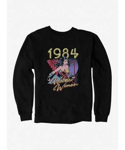 DC Comics Wonder Woman 1984 Retro Pop Art Sweatshirt $17.34 Sweatshirts